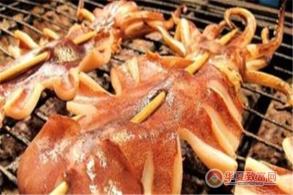 火山石烤鱿鱼加盟